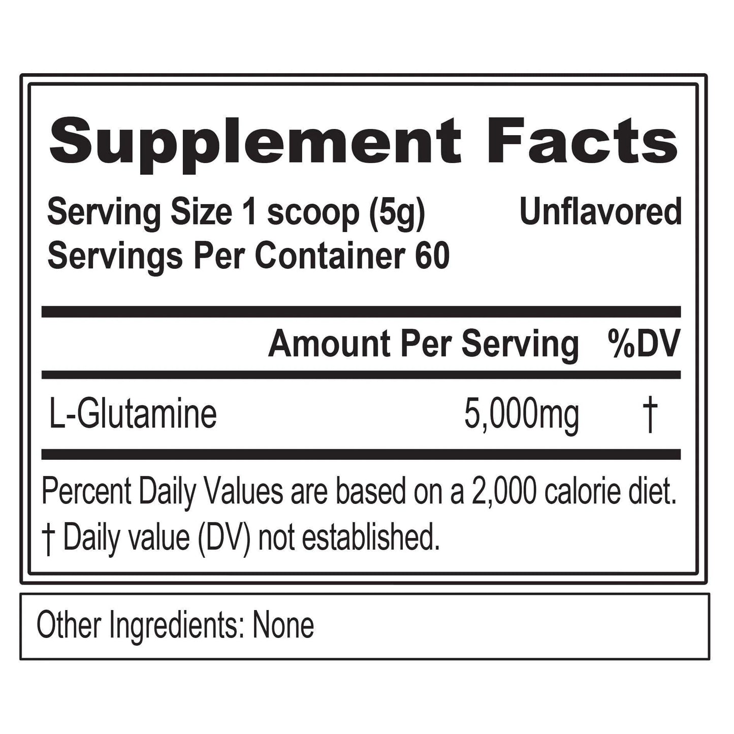 EVL Glutamine5000 300G