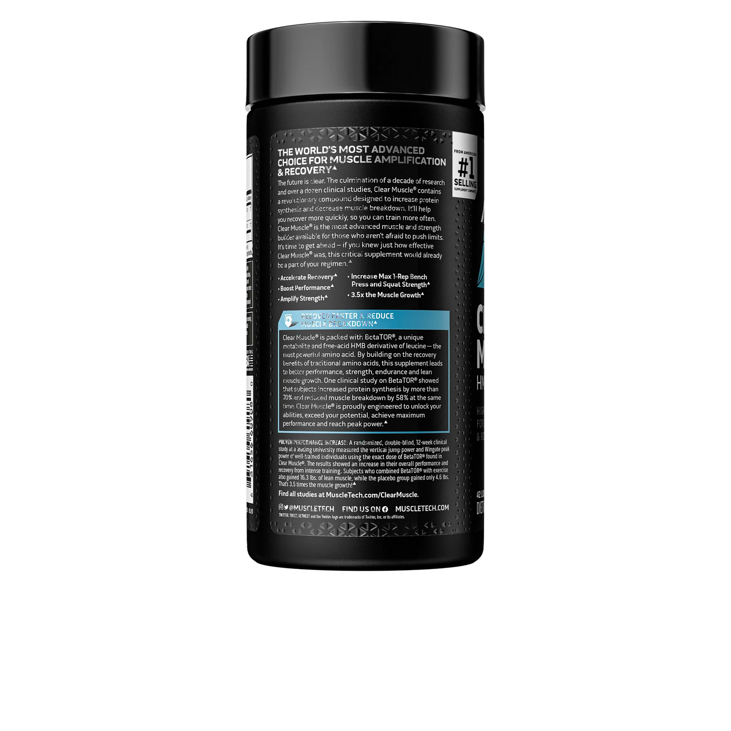 MUSCLETECH CLEAR MUSCLE 84 CAP