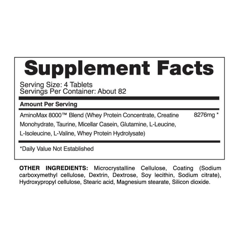 AMINOMAX 8000 – 325 TABS
