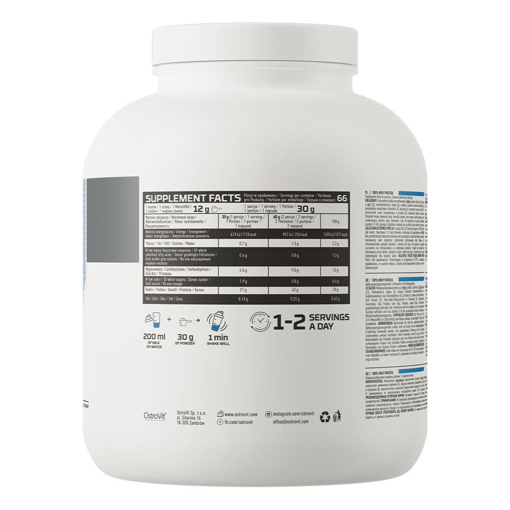 OstroVit 100% Whey Protein 2000 g