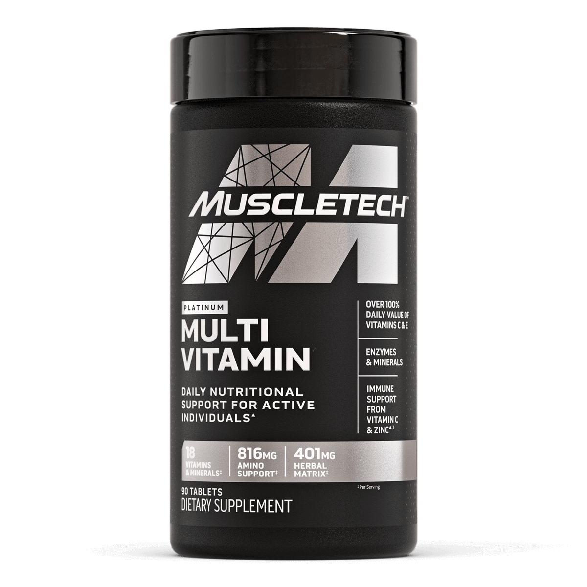 MUSCLETECH Platinum Multi Vitamin 90CAP