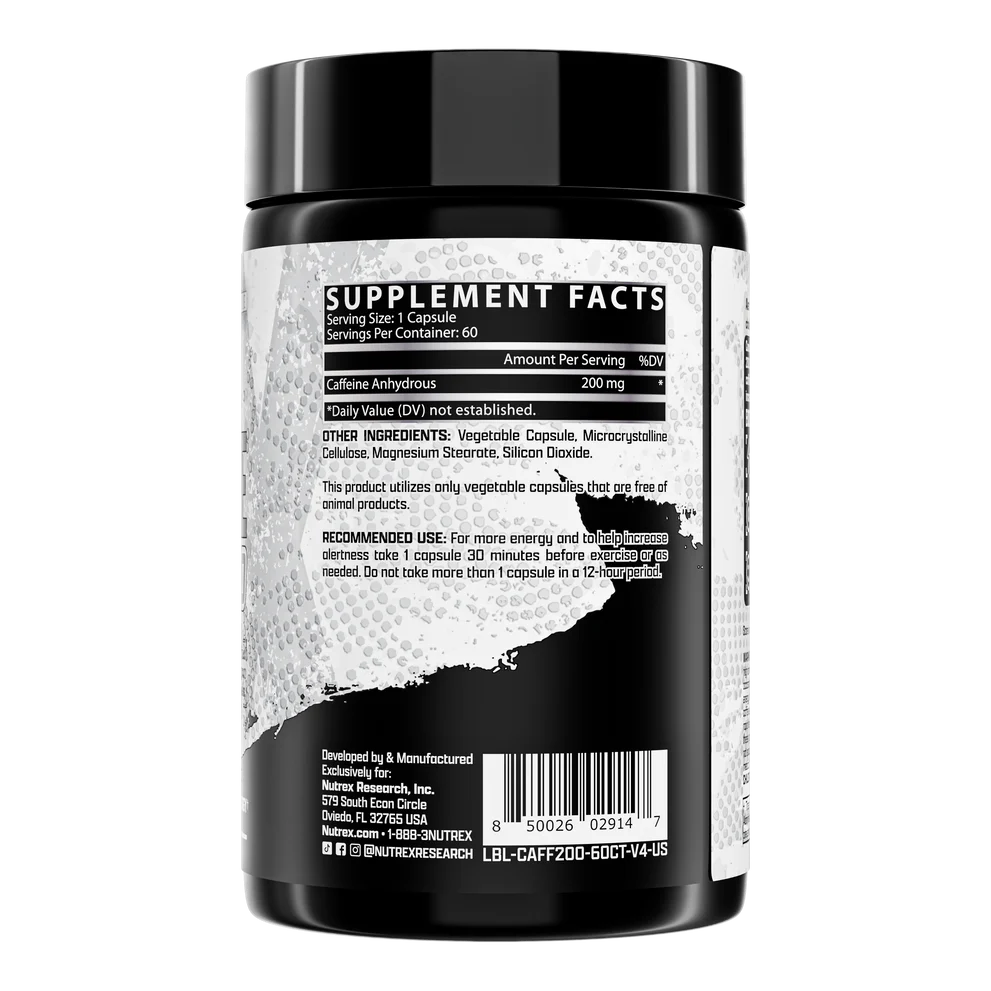 NUTREX CAFFEINE 200